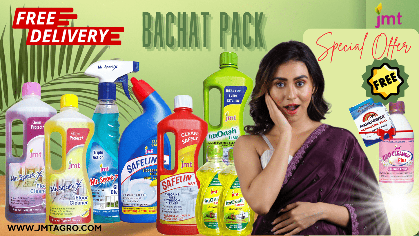 1000ml FloorCleaner+500ml GlassCleaner+500ml ToiletBowlCleaner+500ml BathroomCleaner+500ml KitchenCleaner+450ml Dishwasher+500ml WhitePhenyl+100gm Naph..