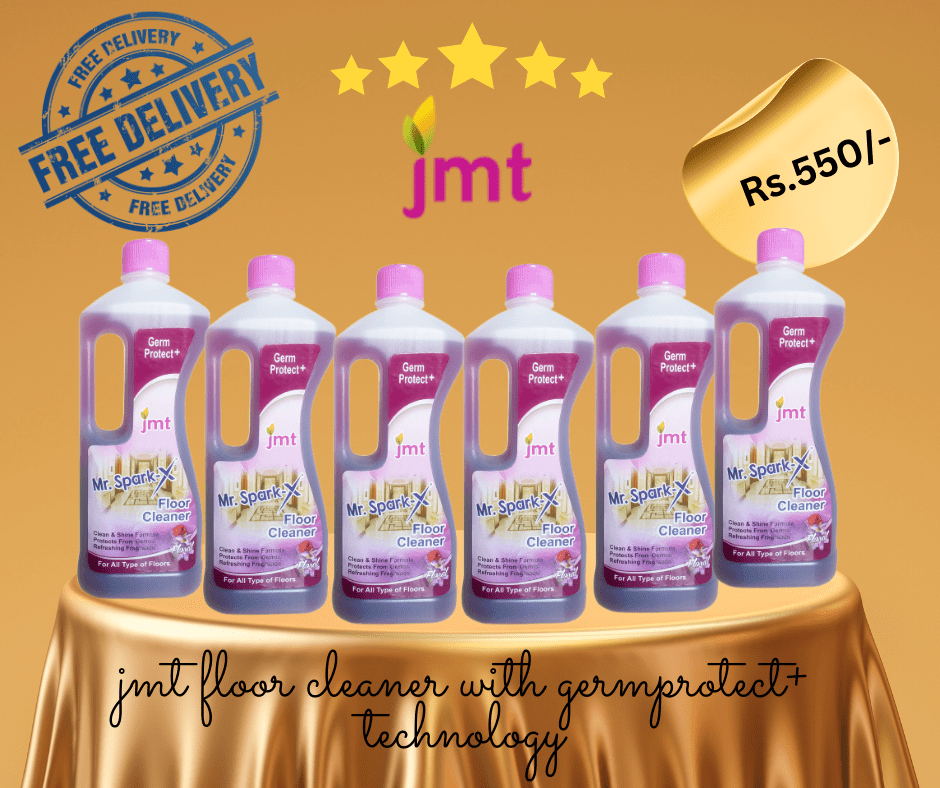 3000ml Mr Spark-X Floor Cleaner with Germprotect+ Technology (Pack of 6x500ml)